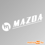 Mazda retro szélvédőmatrica