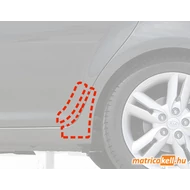 Kia Ceed I. ED (5 ajtós) kőfelverődés ellen védő átlátszó fólia matrica