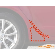 Mitsubishi Lancer X kőfelverődés ellen védő fólia matrica