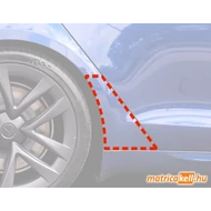 Tesla Model S Plaid kőfelverődés ellen védő fólia matrica