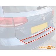 Volkswagen Passat B8 variant hátsó lökhárító védőfólia