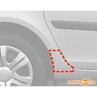 Skoda Roomster kőfelverődés ellen védő fólia matrica