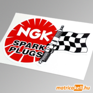 NGK spark plugs (gyújtógyertya) matrica