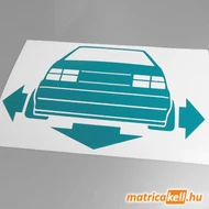 Volkswagen Vento down and out matrica