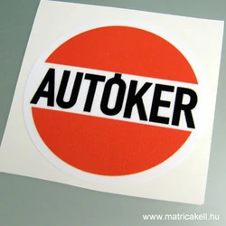 Autóker matrica