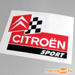 Citroen sport logo színes matrica