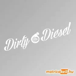 Dirty Diesel szélvédőmatrica