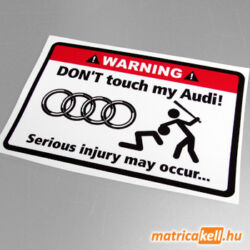 Don't touch my Audi matrica