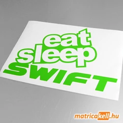 Eat sleep Swift matrica