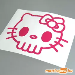 Hello Kitty koponya matrica
