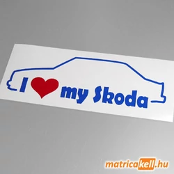 I love my Skoda 105 - 120 matrica