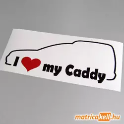 I love my Volkswagen Caddy mk2 matrica