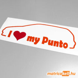 I love my Fiat Punto mk1 matrica