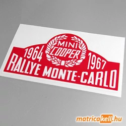 Mini Cooper Rallye matrica