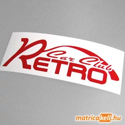 Retro Car Club matrica