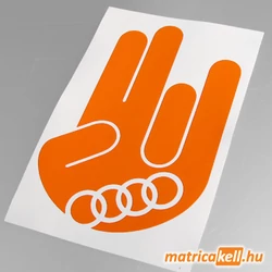 Shocker matrica Audi jellel