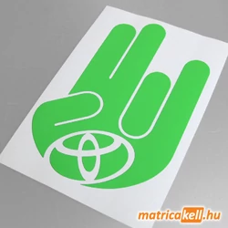 Shocker matrica Toyota jellel