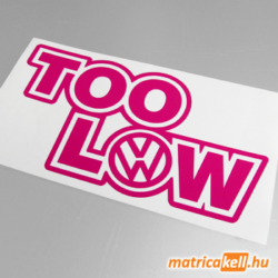 Too low VW matrica
