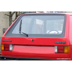 Volkswagen Golf 1 GTI / GTD csomagtérajtó dekor matrica