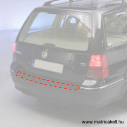 Volkswagen Golf IV / Bora kombi hátsó lökhárító védőfólia