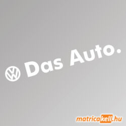 VW Das Auto szélvédőmatrica