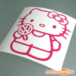 VW Hello Kitty matrica
