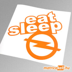 eat sleep Opel matrica