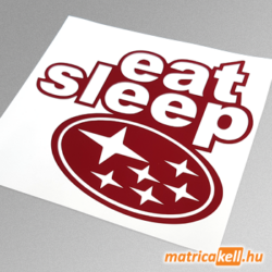 eat sleep Subaru matrica