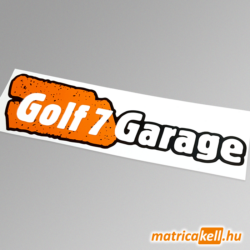 Golf 7 Garage matrica