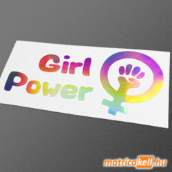 GirlPower hologramos matrica