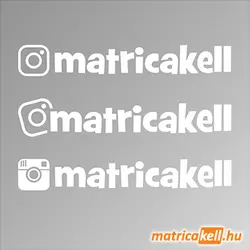 instagram egyedi név matrica játékos betűtípussal