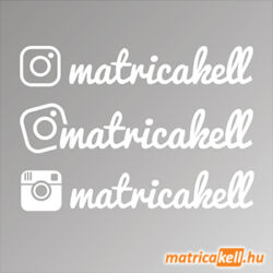 instagram egyedi név matrica írott betűtípussal