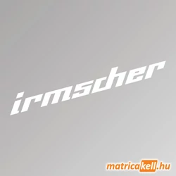 irmscher szélvédőmatrica