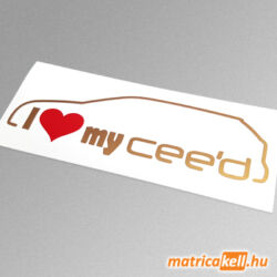 I love my Kia Ceed SW matrica