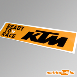 KTM ready to race matrica