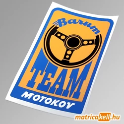 Barum team Motokov matrica