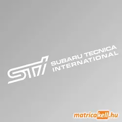 Subaru STI szélvédőmatrica (Subaru Tecnica International)
