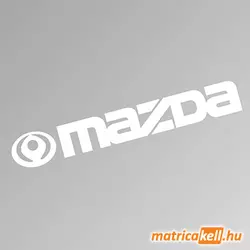 Mazda szélvédőmatrica (régi emblémával)