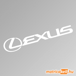 Lexus szélvédőmatrica