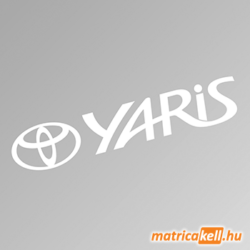Toyota Yaris szélvédőmatrica