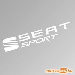 Seat sport szélvédőmatrica