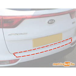 KIA Sportage IV hátsó lökhárító védőfólia