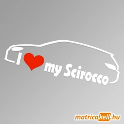 I love my Volkswagen Scirocco mk3 matrica