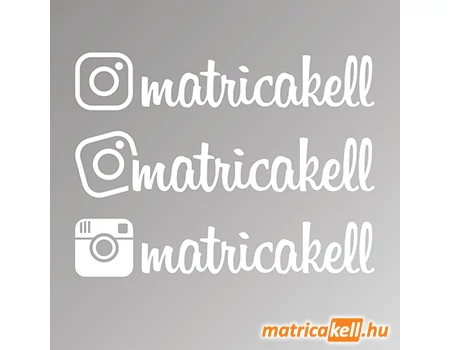 instagram egyedi név matrica insta betűtípussal